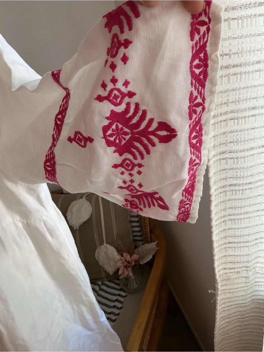 Tommy Bahama Boho/Coastal Embroidered Dress - Picture 4 of 9